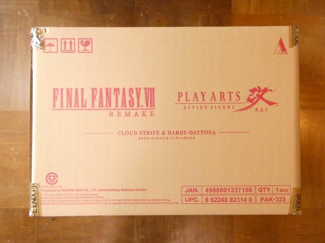 【未開封】FFVII リメイク PLAY ARTS改 クラウド&ハーディデイトナ
