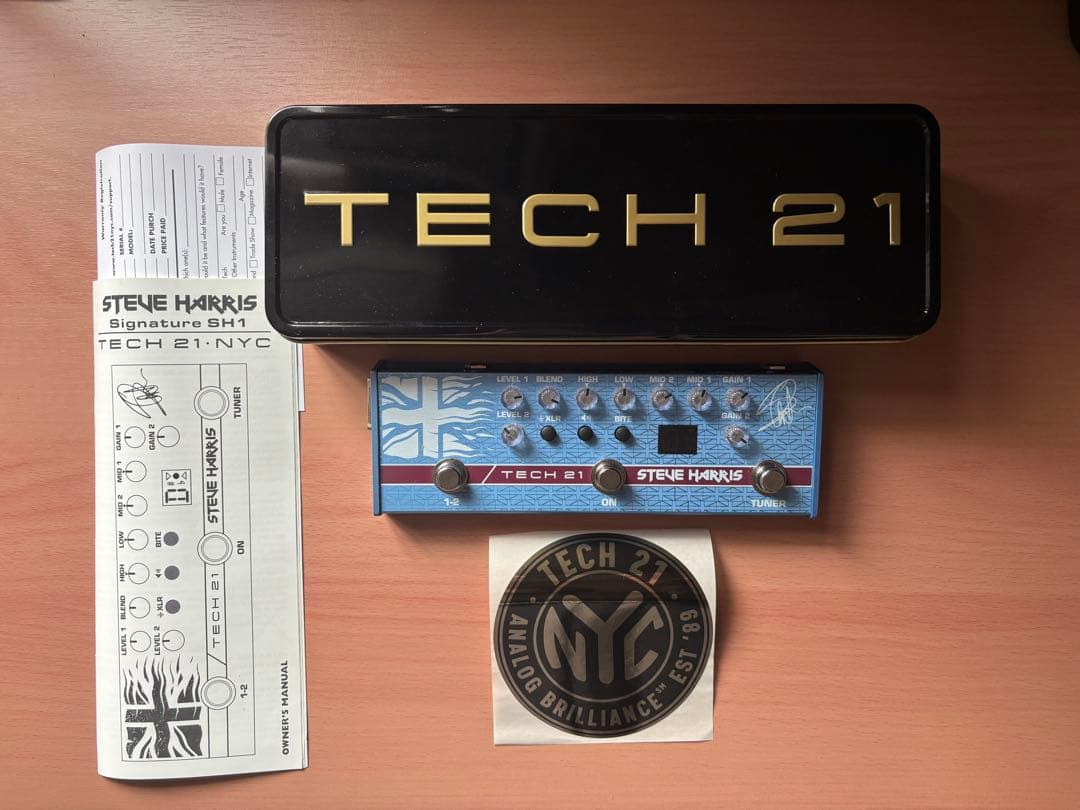 TECH 21 STEVE HARRIS SH-1 スティーヴハリス プリアンプ