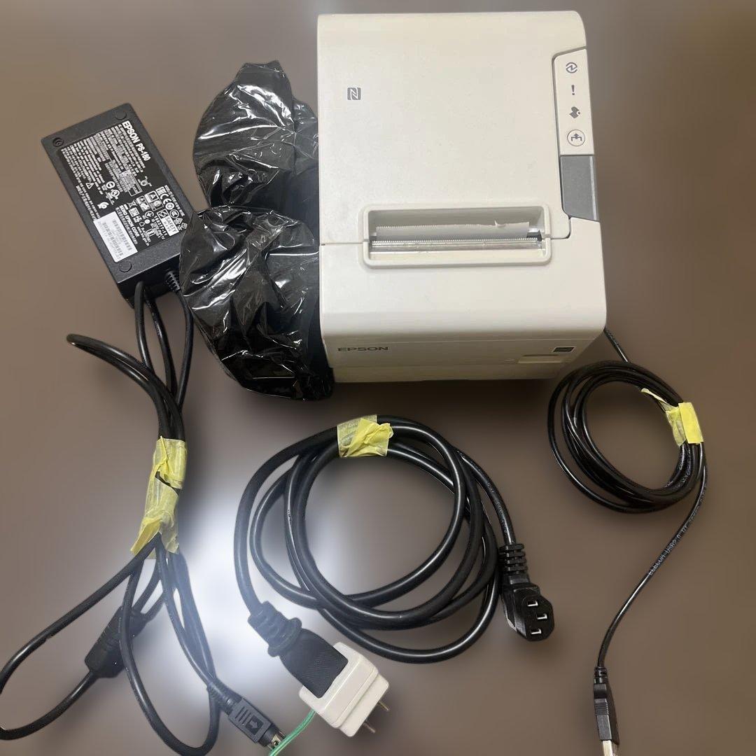 【お買得】レシートプリンター EPSON TM-T88VI新品ロール2個付き