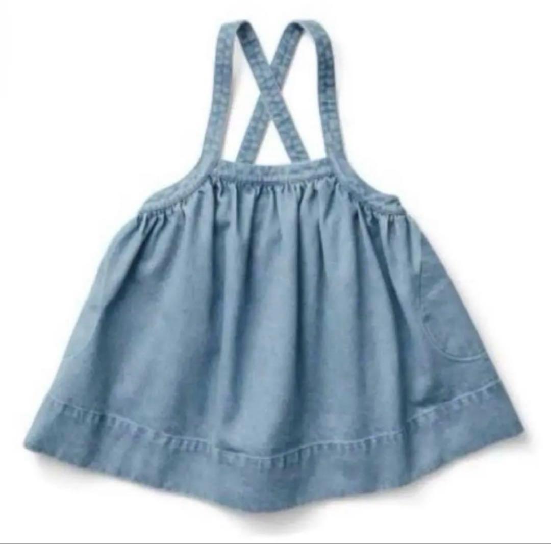 soor ploom Eloise pinfore 7y デニム　吊りスカート