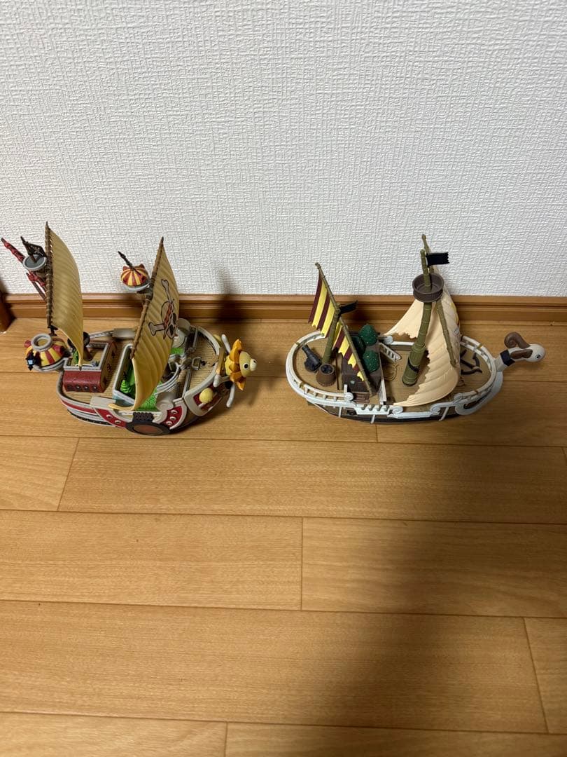 ワンピース サウザンド・サニー号とメリー号 フィギュアセット