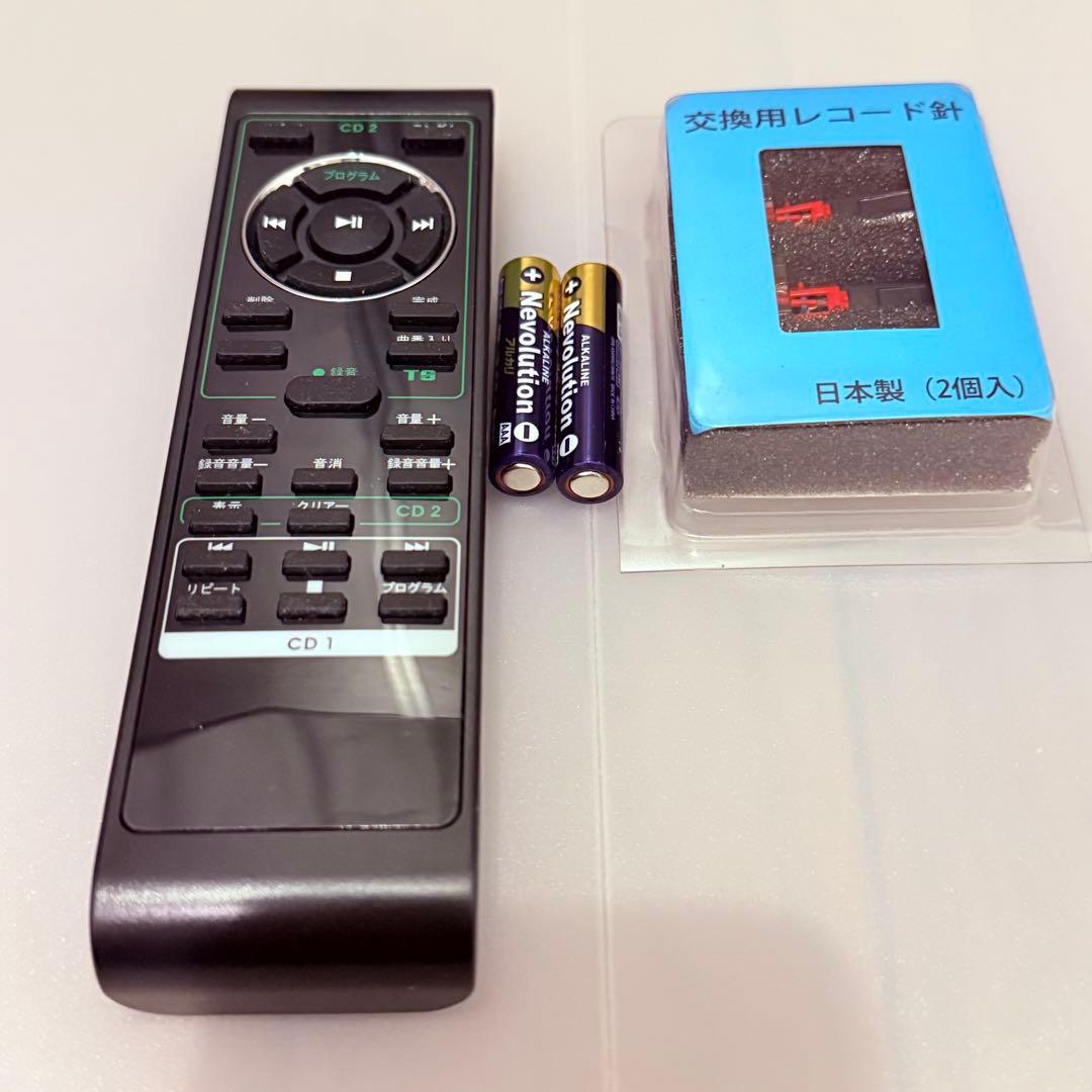 トウショウ CDコピー機能搭載マルチプレーヤー TCDR-186WC リモコン付