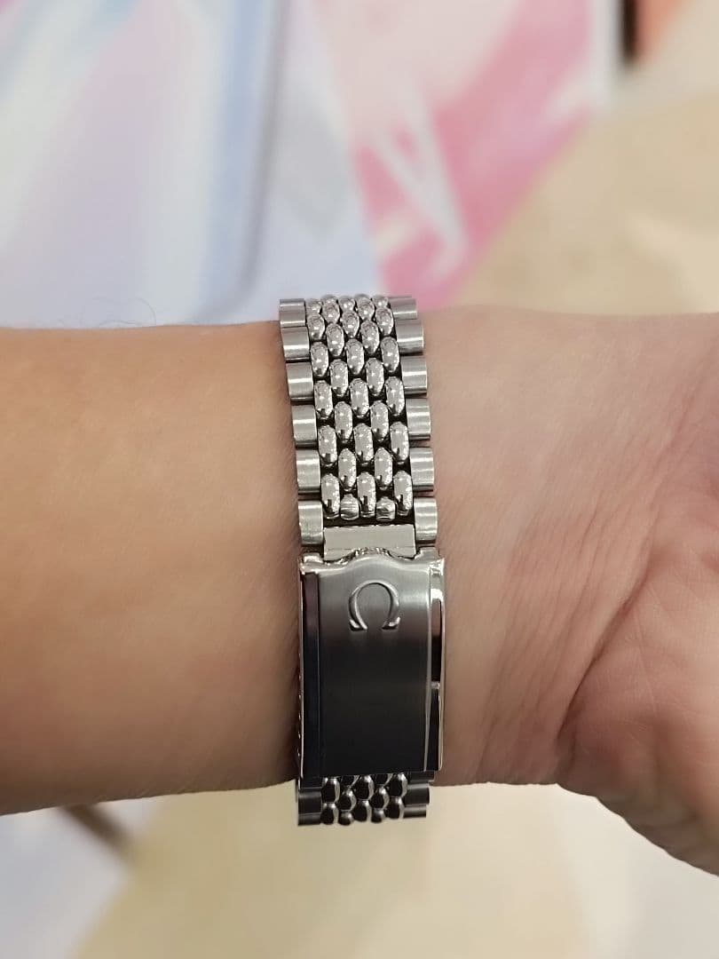 希少オメガシーマスタークロノメーターcal.564 自動巻 純正ベルト美品