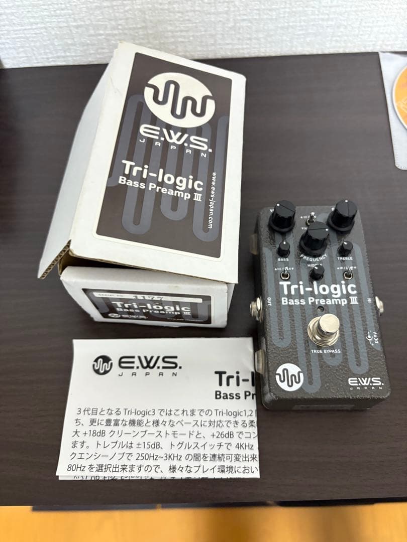 E.W.S. Tri-logic Bass Preamp 3 III プリアンプ