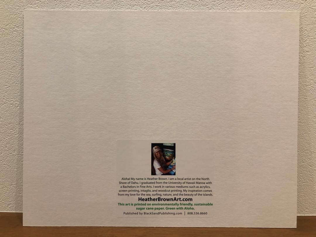 ヘザーブラウン 絵画 アート u-ske ポストカード 木製フレーム付き まとめ