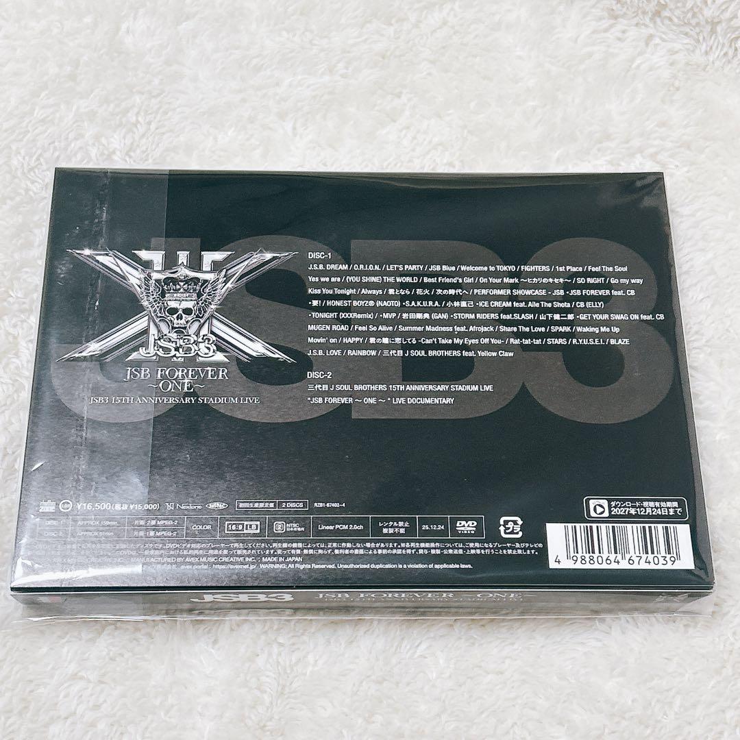 三代目JSOULBROTHERS スタジアム JSBFOREVERONE DVD