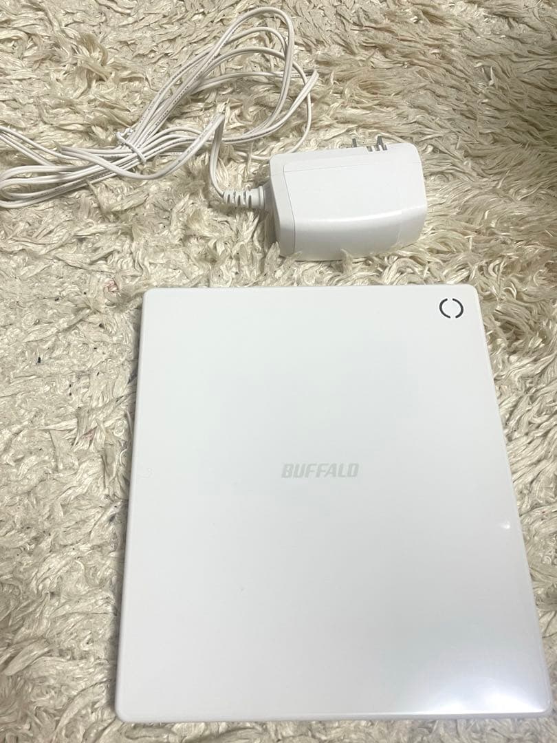 【美品】【箱無】BUFFALO RR-PW2-WH 「ラクレコ」