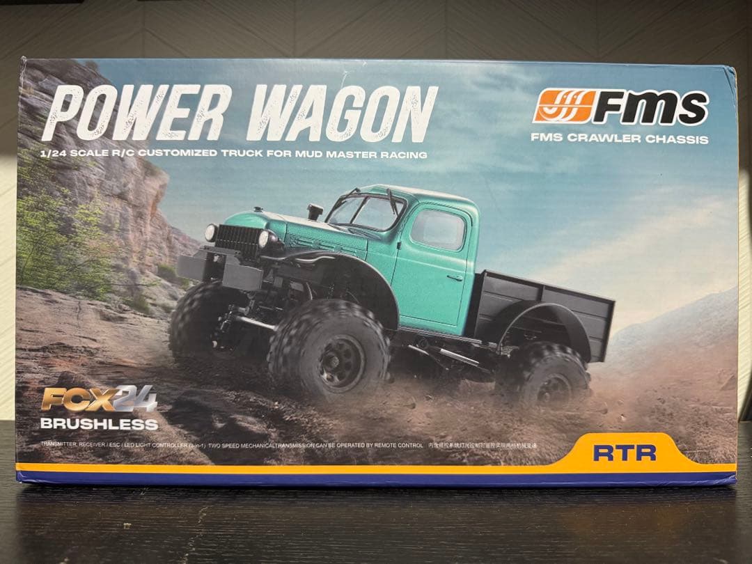 FMS 1:24 FCX24 POWER WAGON RTR ブラシレス