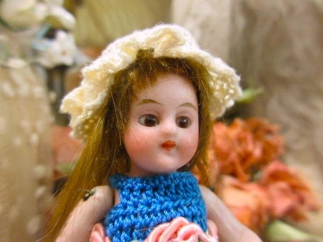 アンティーク　ミニョネット　ジャーマン☆　フレンチマーケット