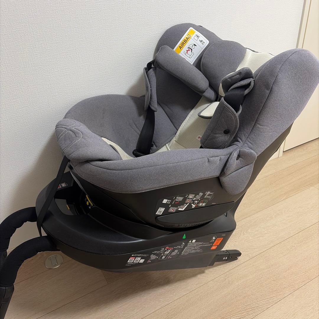 AILEBEBE エールベベ クルット 5i グレー チャイルドシート
