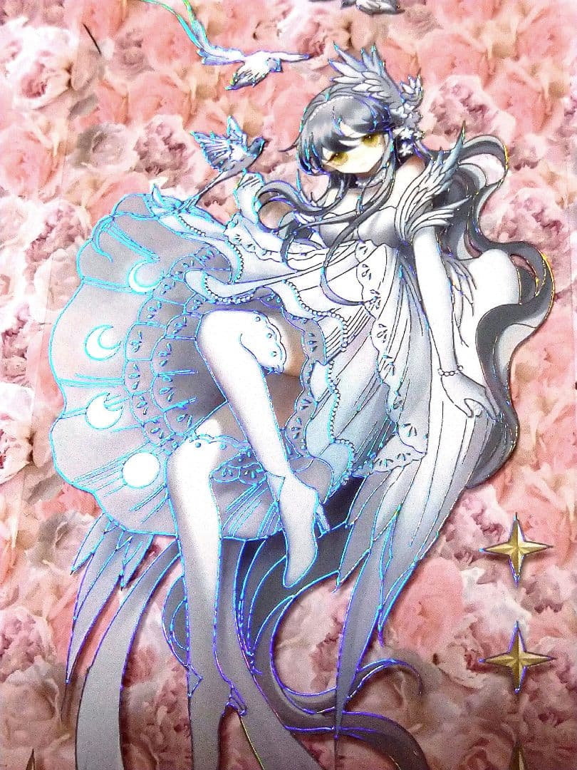 J434＃青鸟之语(镭射银)遇光切り売り海外人物マステ女の子