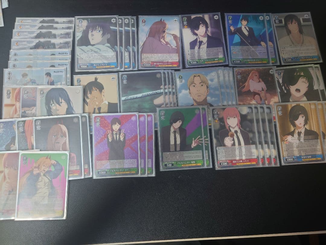 ヴァイスシュヴァルツ チェンソーマン デッキ　魂宝　調整パーツ付き