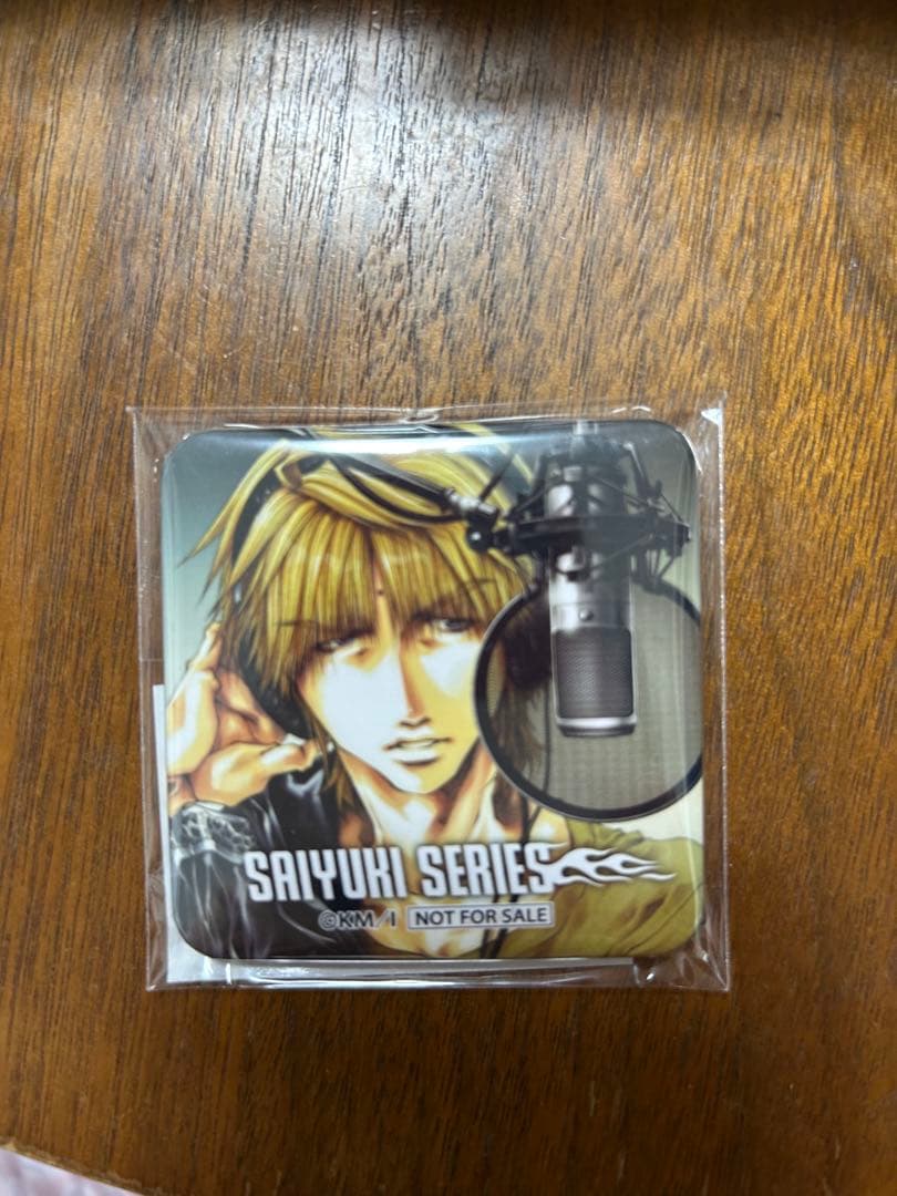 最遊記　タワレココラボ　鉛筆画缶バッジ特典　三蔵