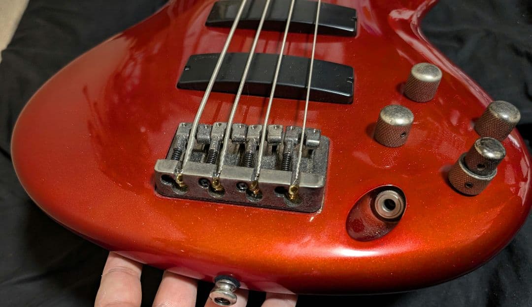 メンテ済み Ibanez SR300 定価54000円 レッドラメ 赤 CA