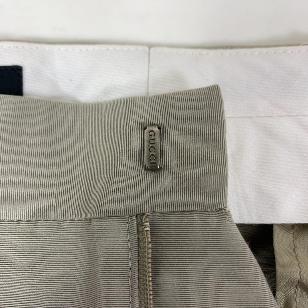 LA5286 新品タグ付き グッチ スラックス チノパン ベージュ 42