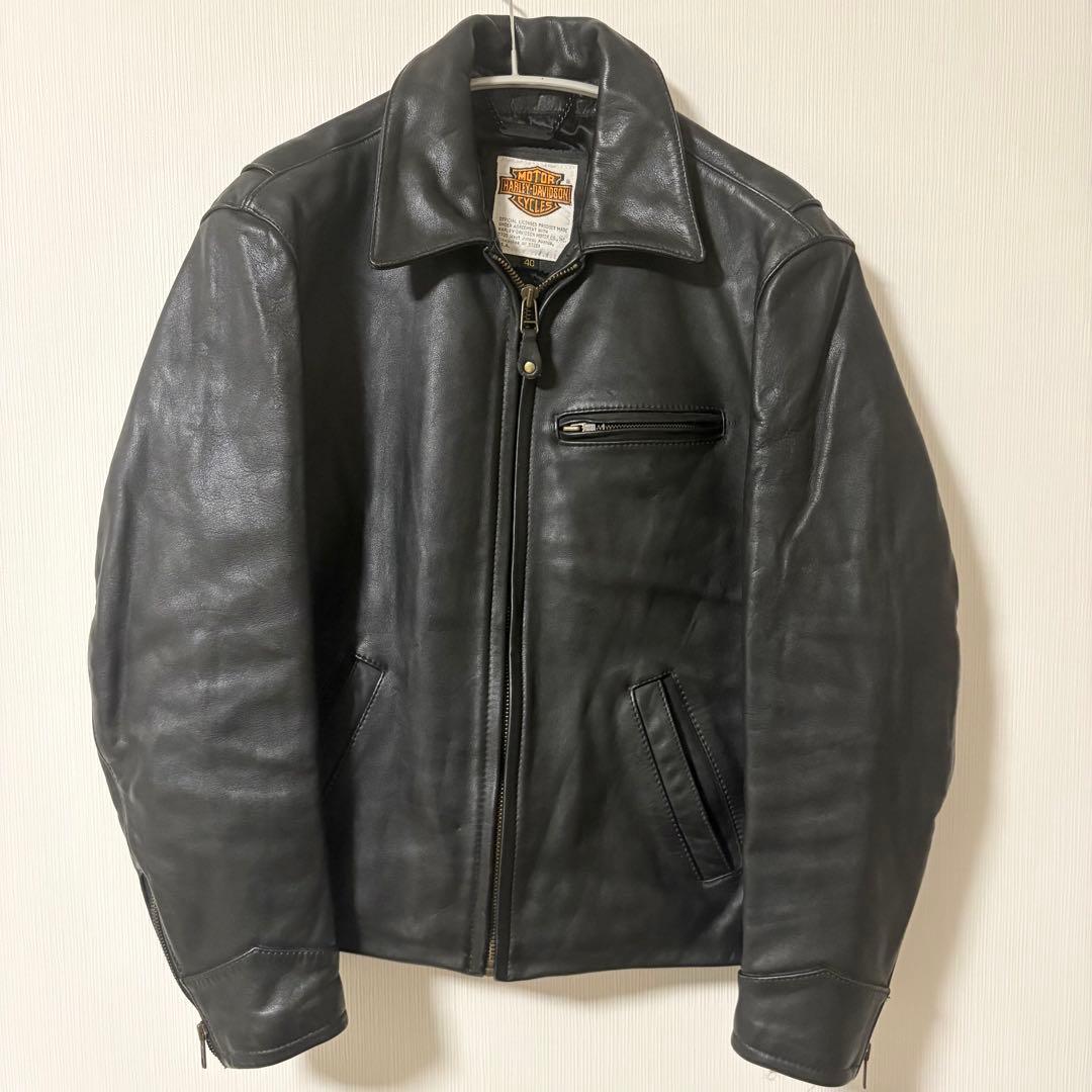 極美品　ハーレーダビッドソン　Harley-Davidson レザージャケット