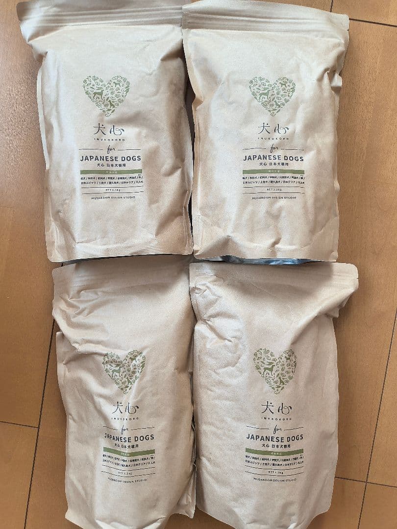 バラ売り可！❮新品未開封❯ 犬心 Japanese dogs 1.3kg×4袋