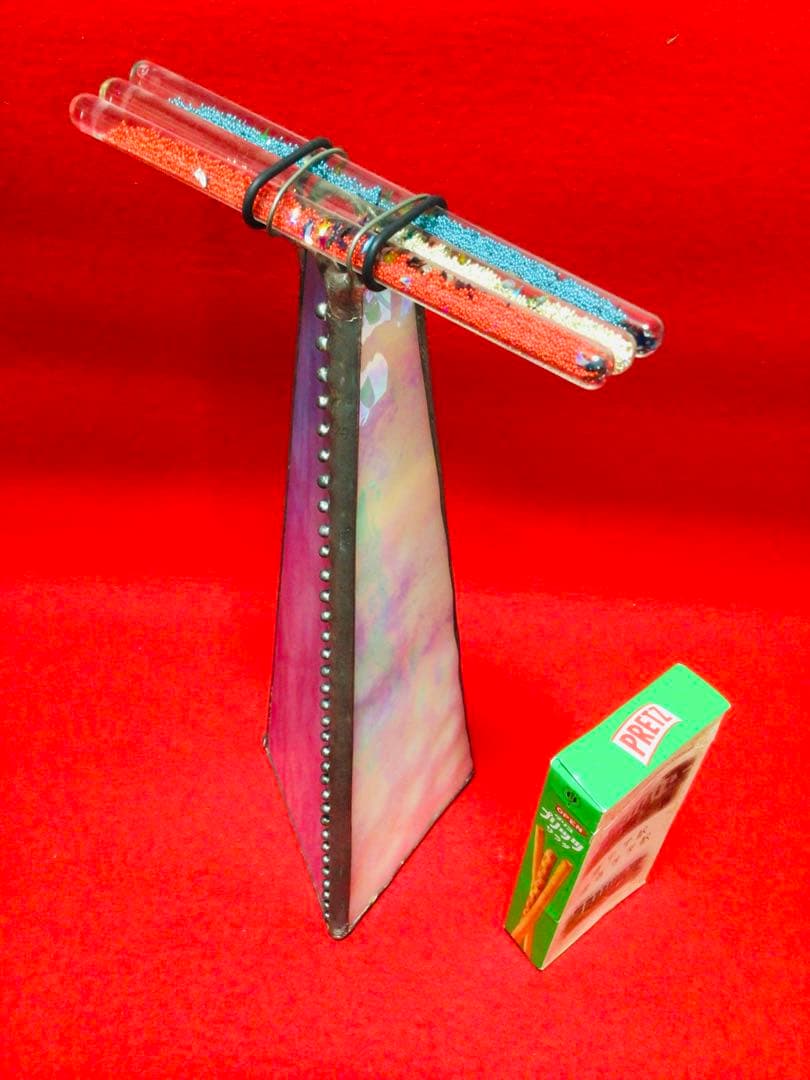 アメリカ人気作家一点物 万華鏡 ビンテージステンドグラス仕様 上級モデル 美品