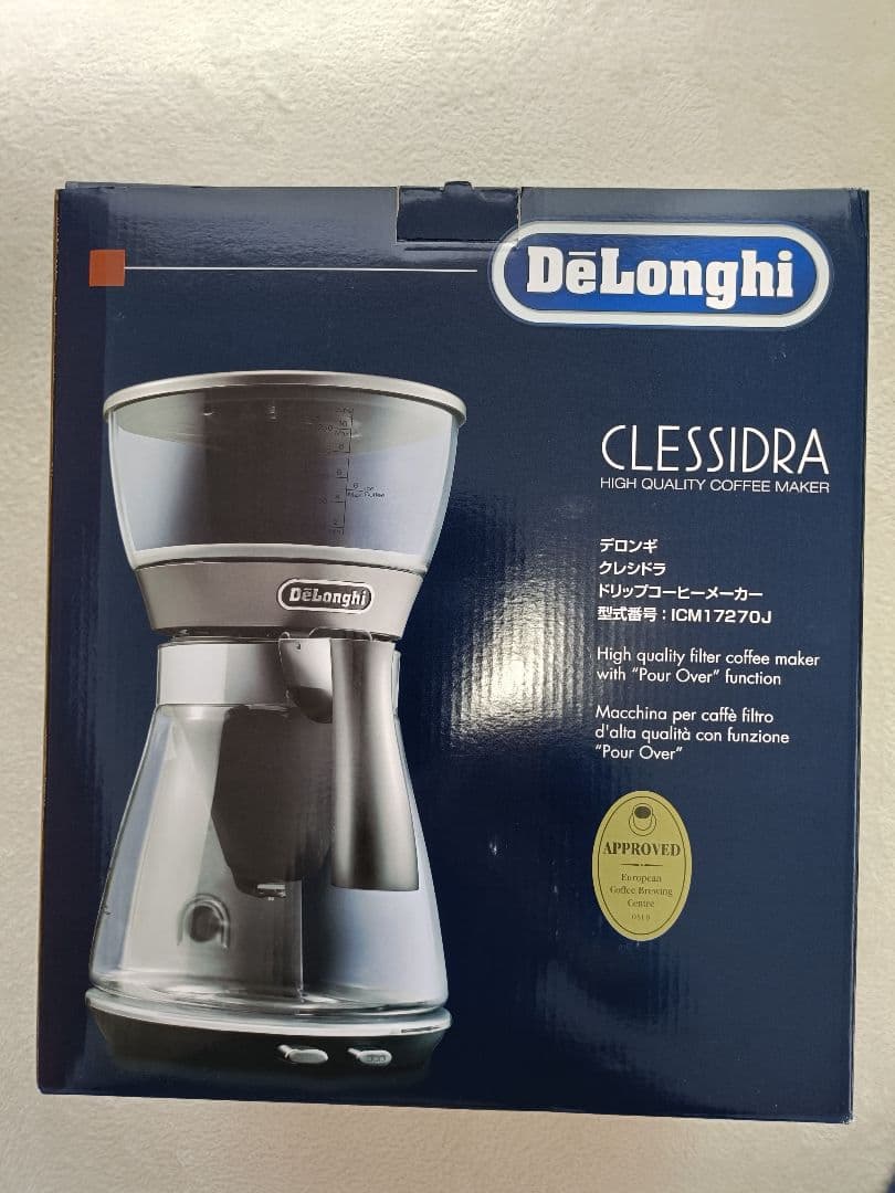 DeLonghi CLESSIDRA　コーヒーメーカー　デロンギ　クレシドラ