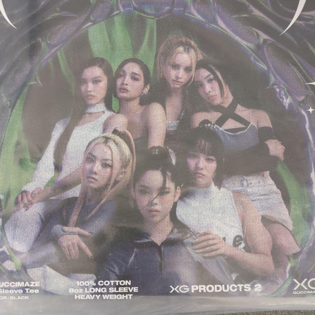 完売品　XG　ロング Tシャツ　ロンT　XLサイズ　グッズ　スリーブ