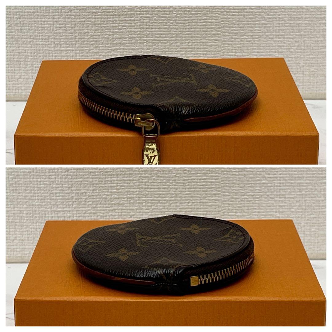 ルイヴィトン 小銭入れ ポルト モネ・ロン ケース ブラウン