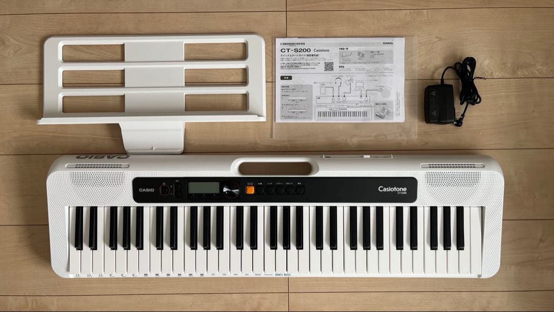 CASIO キーボード CT-S200 WE カシオトーン Casiotone