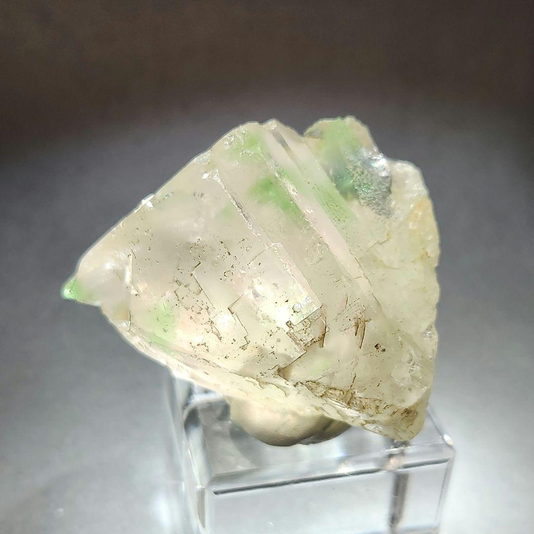 美品✨ほんのりピンク ペーニャブランカ産 フローライト原石