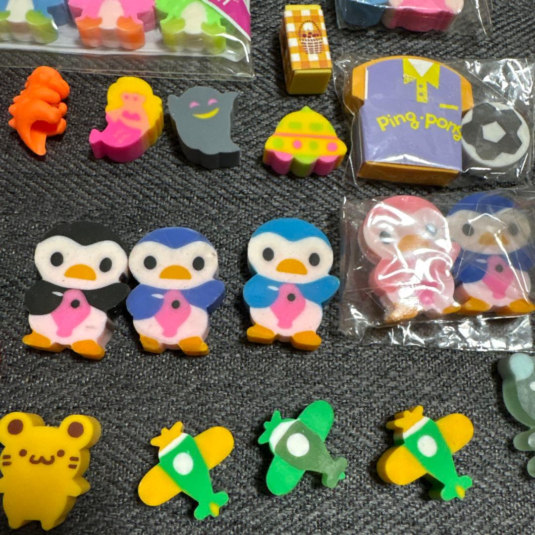 【再々値下げ！！！】　超激レア　昭和　平成　レトロ　希少　消しゴムセット　44個