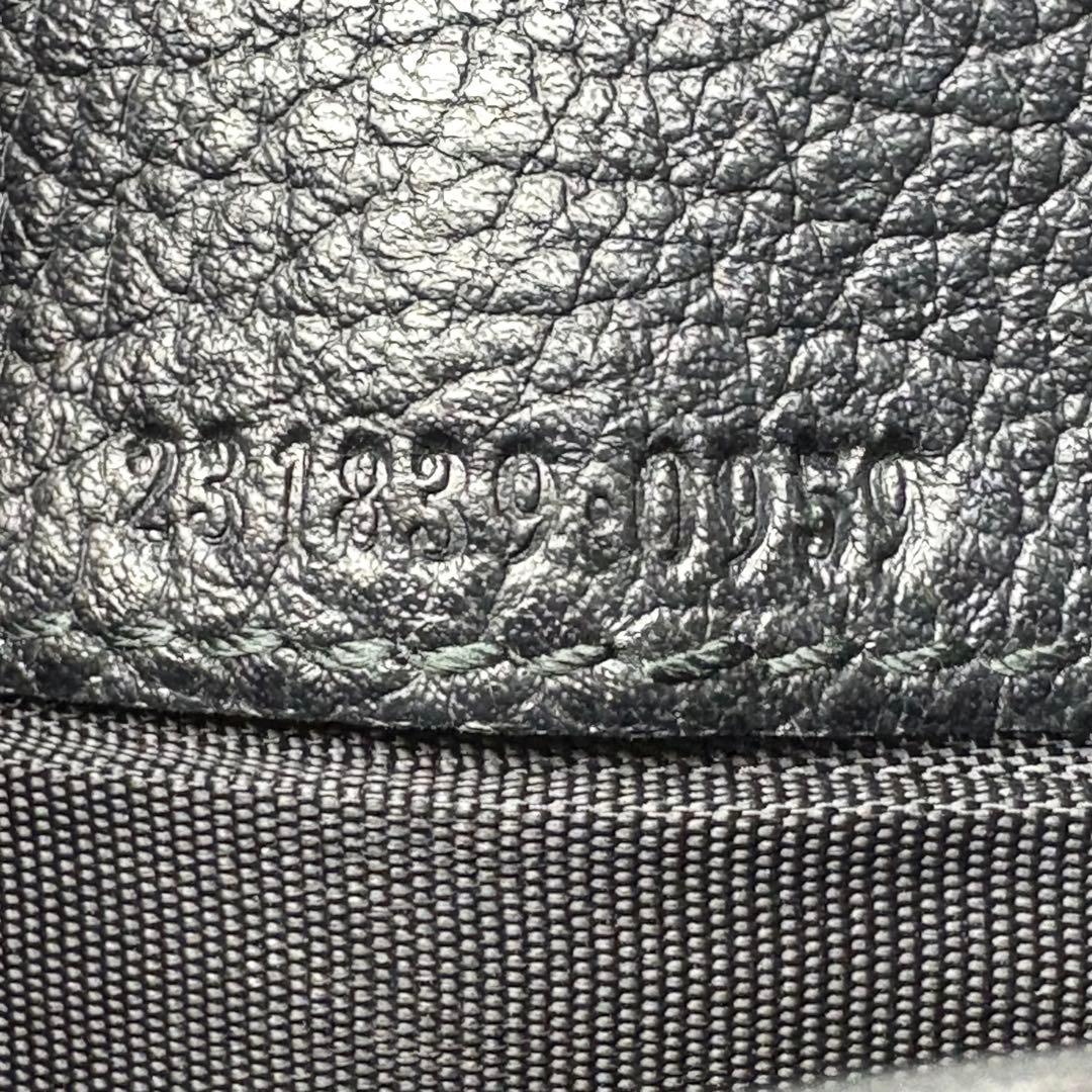 05 GUCCI 長財布 GGキャンバス 二つ折り財布 黒 u6