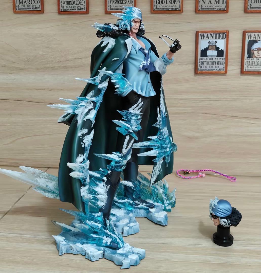 ワンピース クザン ガレージキット ガレキ スタチューX③