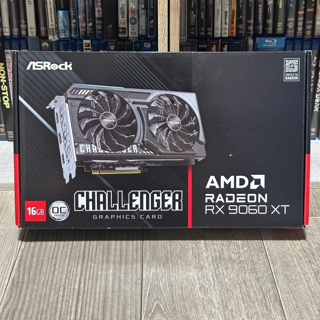 グラフィックボード・グラボ・ビデオカード ASRock AMD Radeon RX 9060 XT 16GB