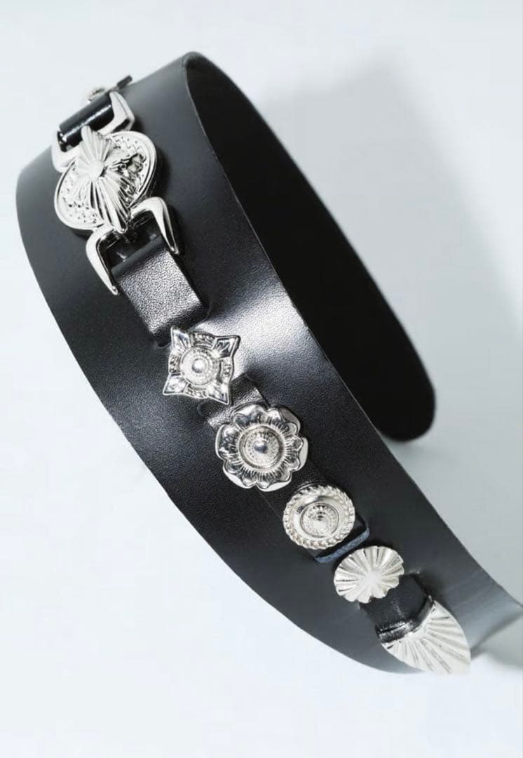 【TOGA PULLA】 Leather headband 2