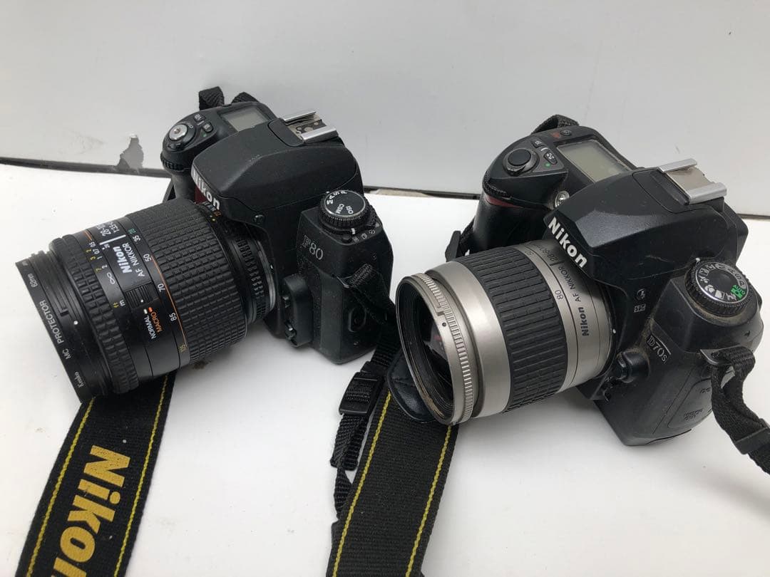 Nikon F80& D70S レンズ セット 一眼レフ カメラ(D136)