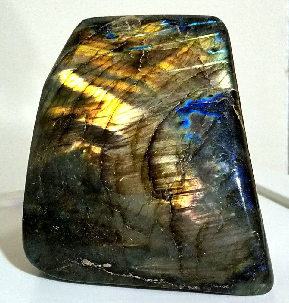 ラブラドライト 発色多数 希少