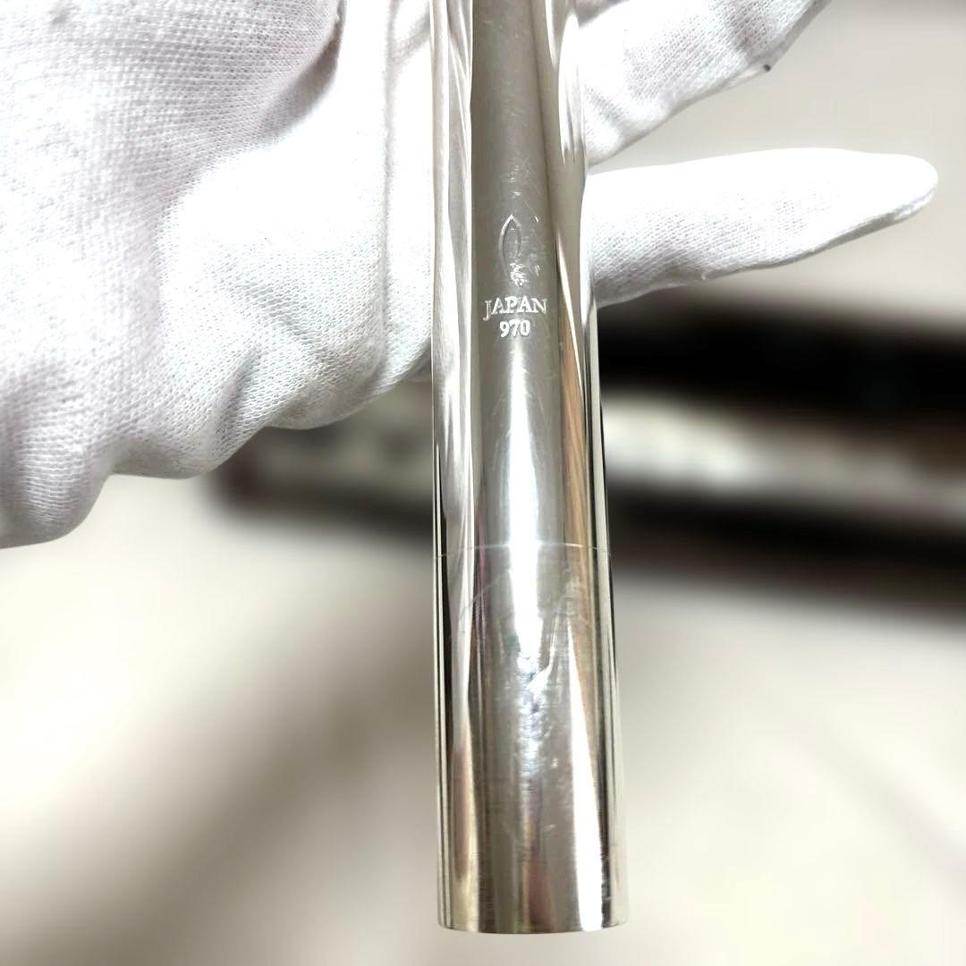 Pearl Flute　使用期間約1年　頭部管銀製　彫刻あり　リングキイ