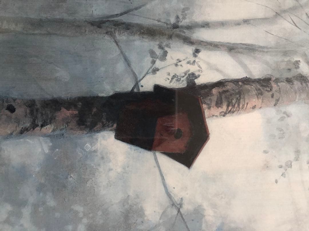 大幅値下げしました‼️日本美術院院友　人気作家、牧野環の肉筆日本画