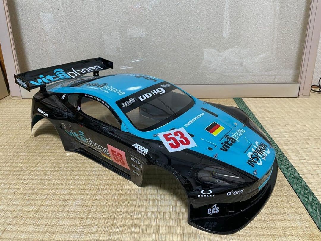 未使用 1/8 京商 インファーノgt ボディ DB9 ビータフォンレーシング