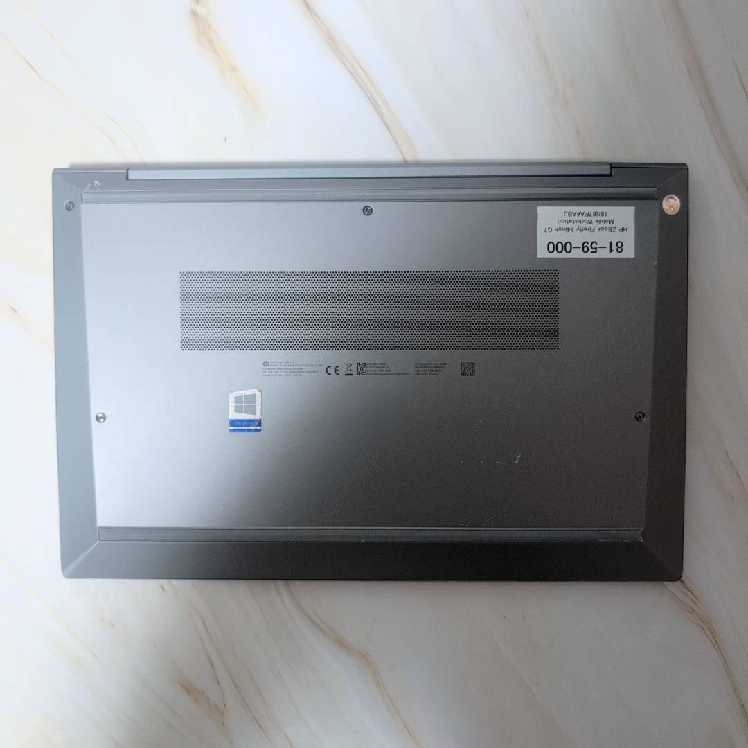 HP Zbook14 FireflyG7 i7/16GB/SSD512/カメラ