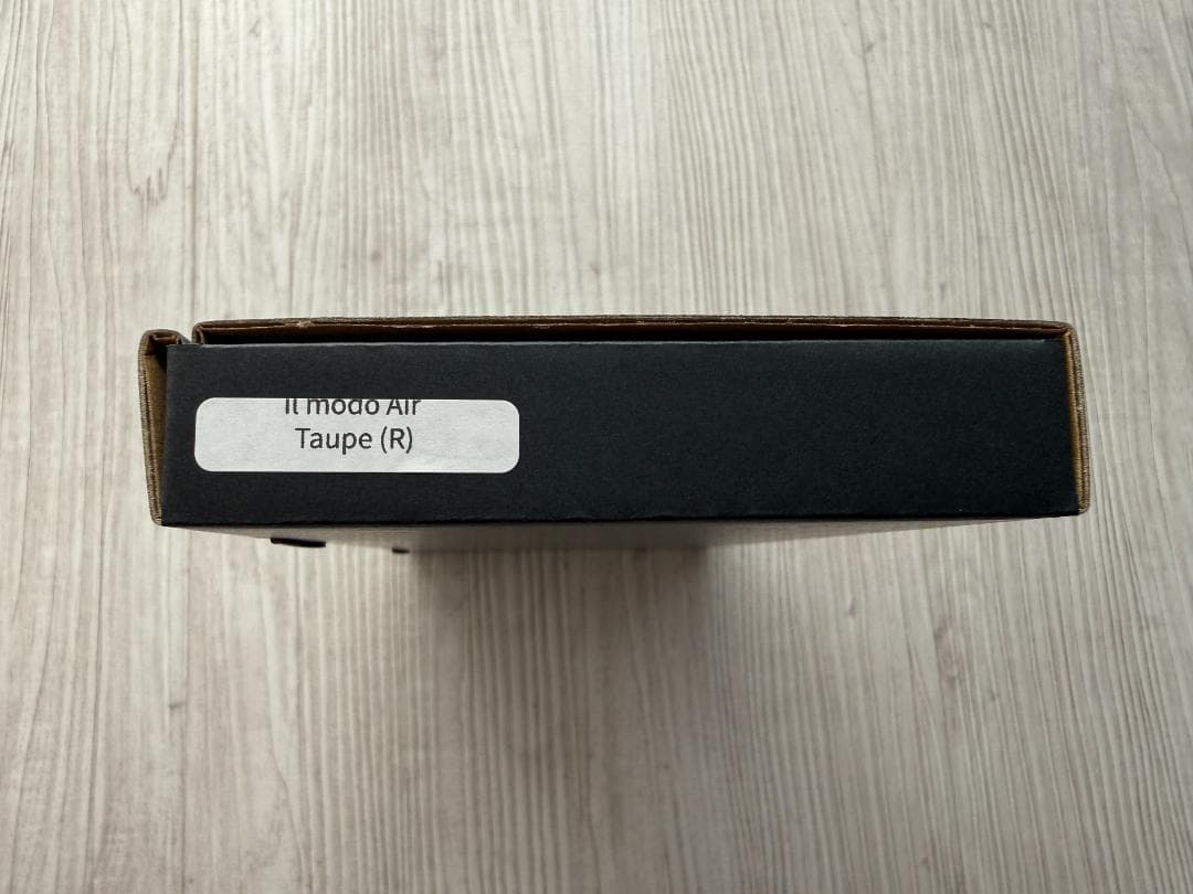 【極薄長財布】il modo Air トープ Taupe 右利き用STATUSY