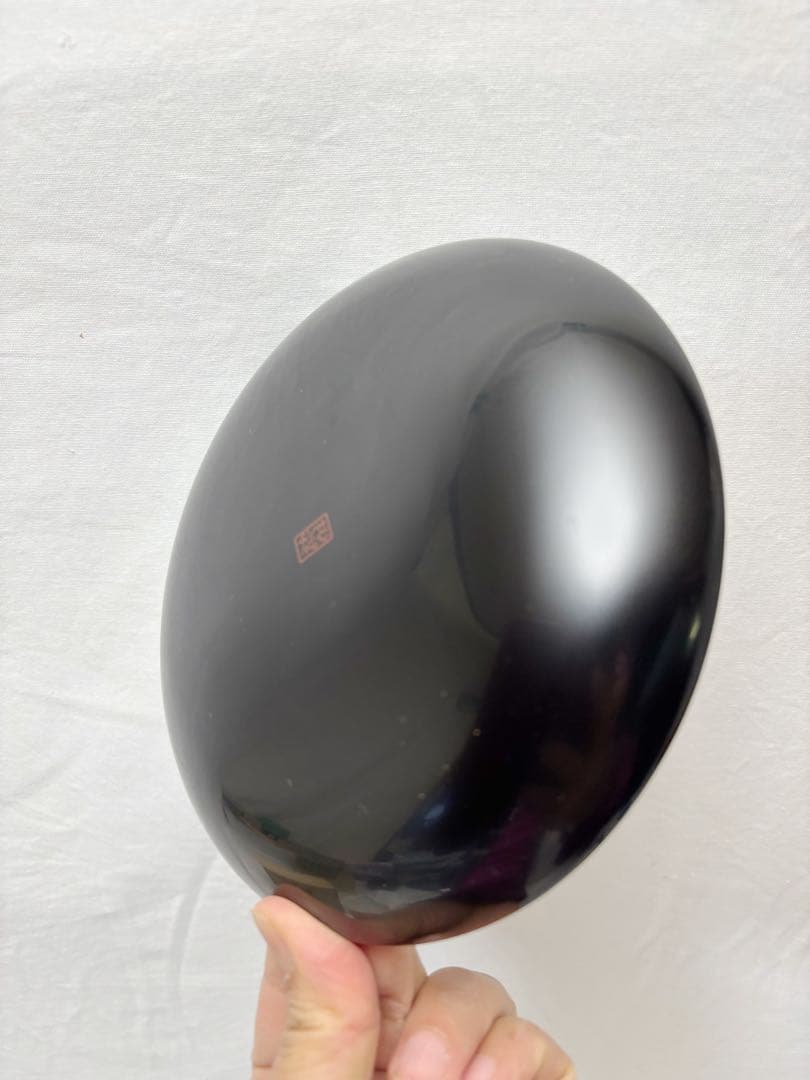 未使用 茶道具 龍作 輪島塗 天然木製 渕金呂色 銘々皿5客揃 茶器 栞 共箱