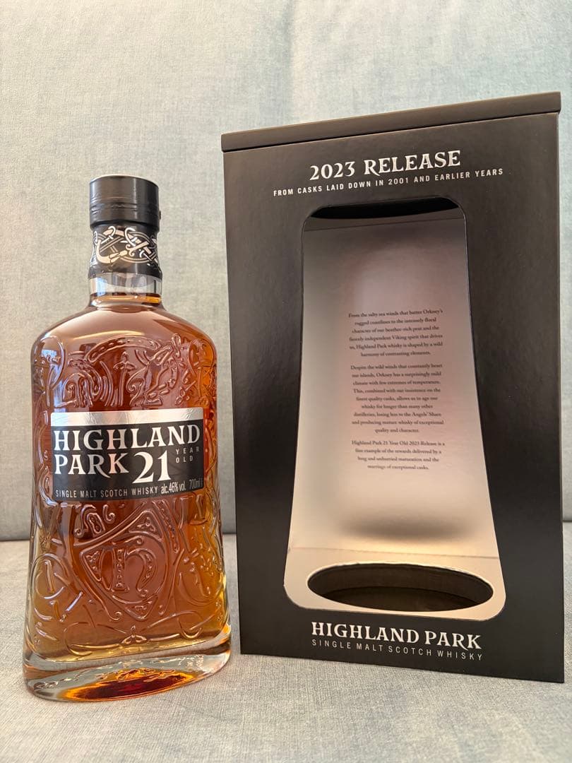 【激安】ハイランドパーク 21年 2023 リリース　保存状態は完璧です。