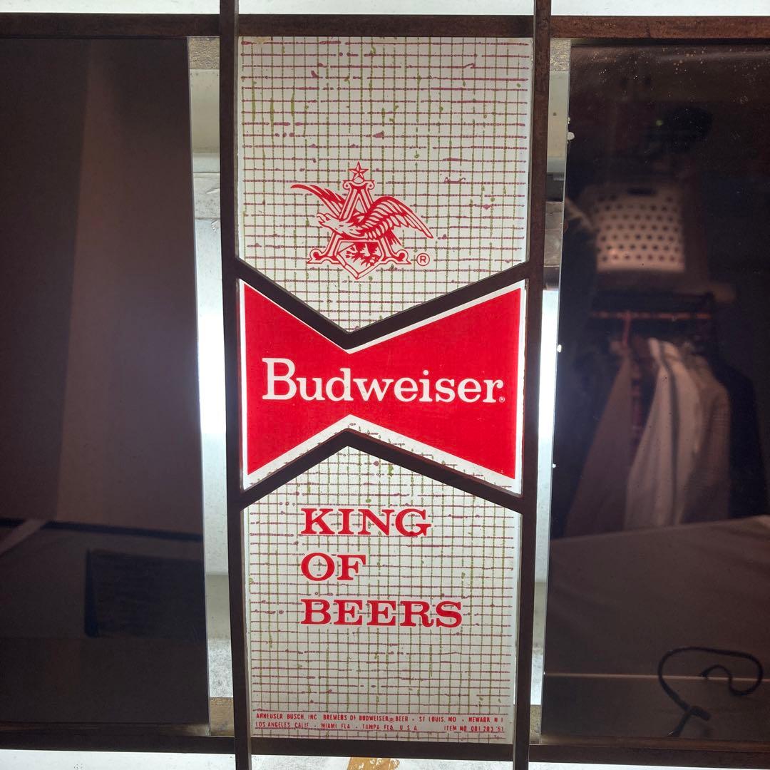 バドワイザー　ライトサイン　ヴィンテージ