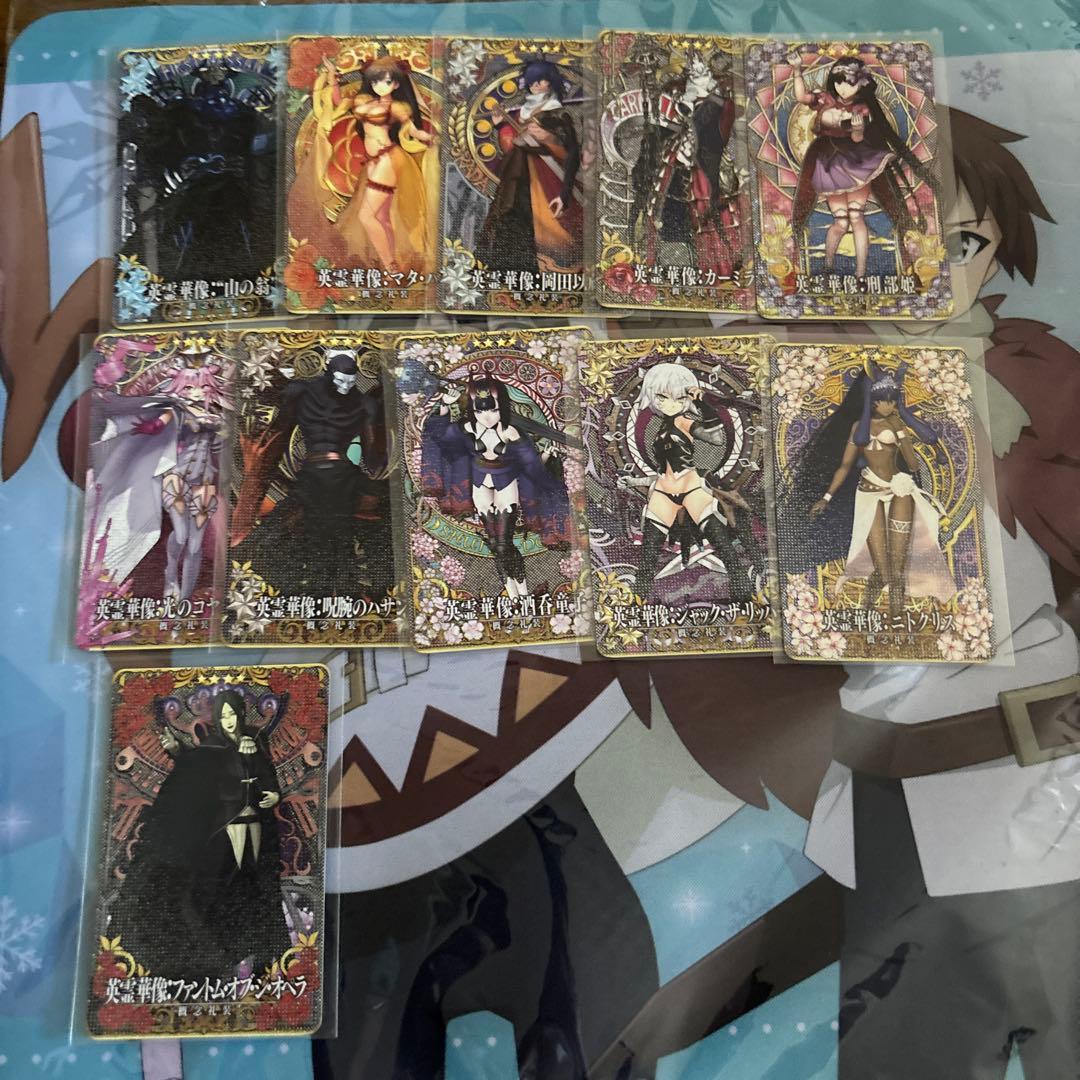 fgoアーケード 英霊華像　第三段階　コンプリート　106枚　フェイタル