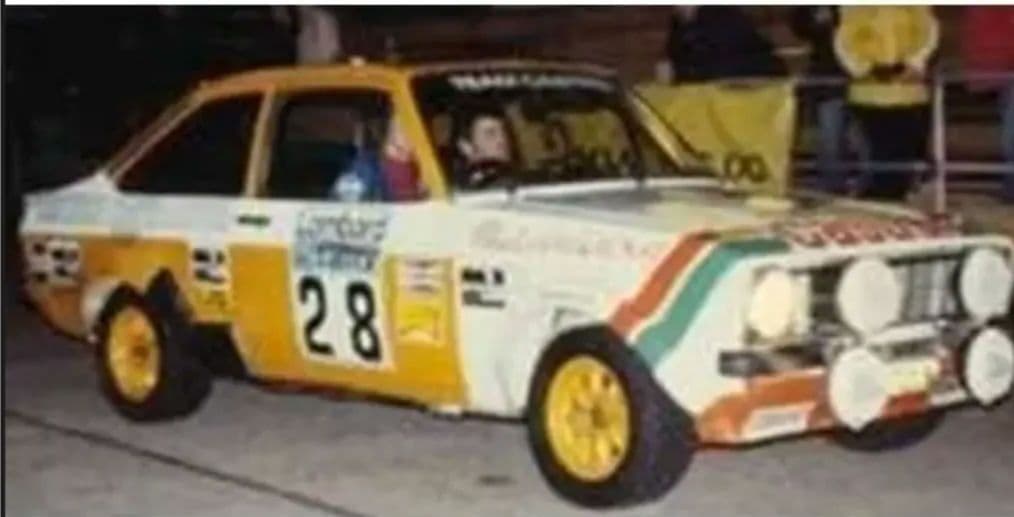 サンスター フォード エスコートRS180078RACラリー #28　4857R