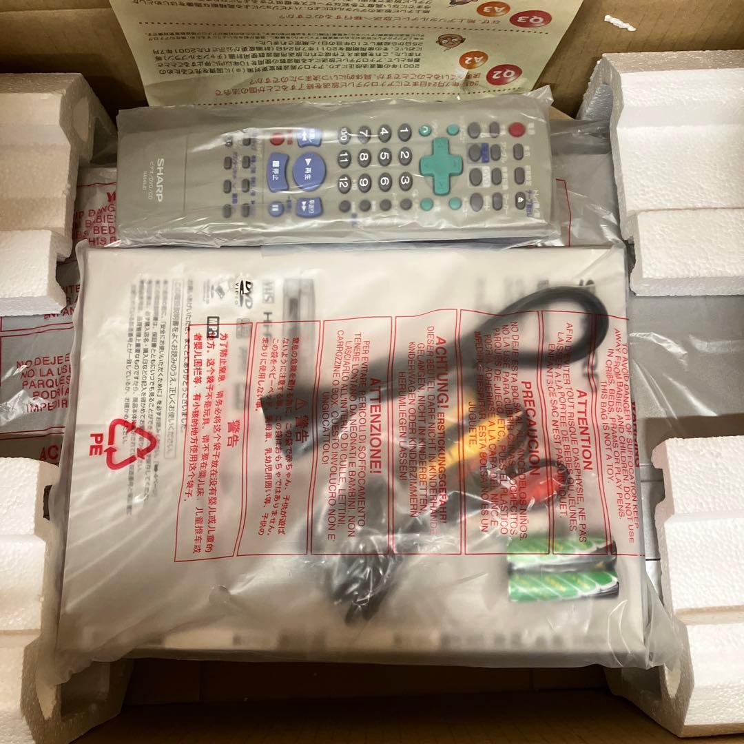 ES052 【未使用】 SHARP DV-NC750 ビデオDVDレコーダー