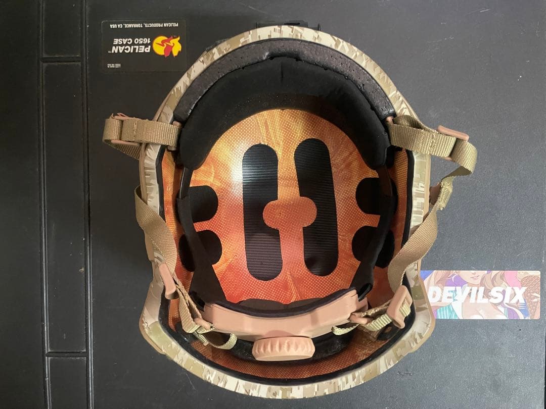 アラミド製レプリカレベル3Aヘルメット　SMサイズ