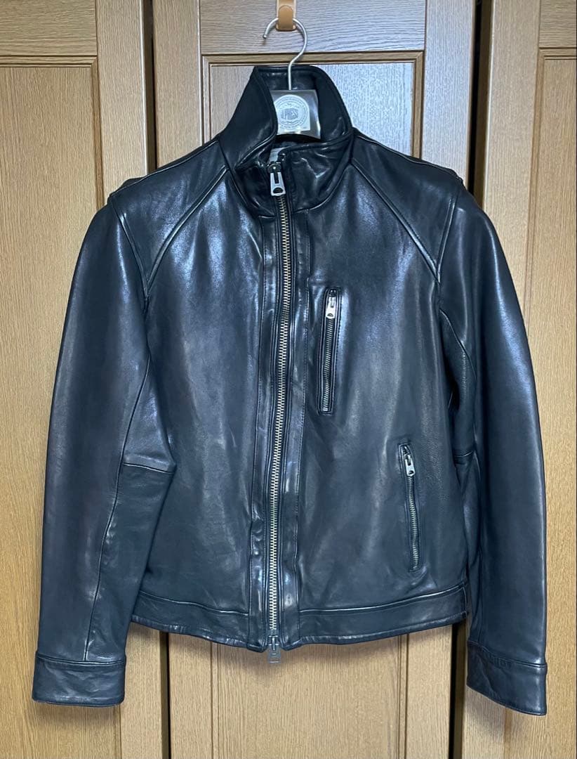 AVIREX（アヴィレックス）シングルライダース羊革ジャケット