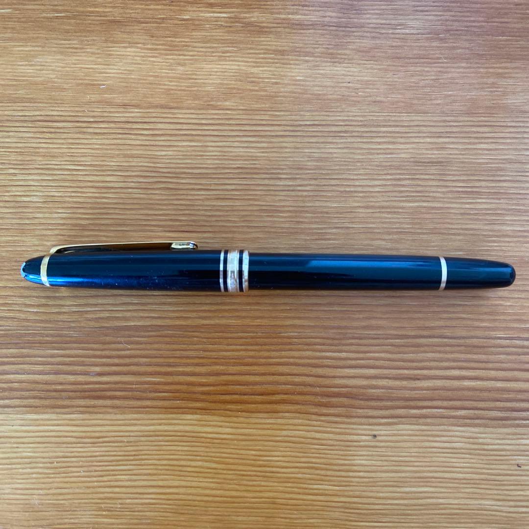 黒　万年筆 金メッキペン先 MONTBLANC 14K モンブラン