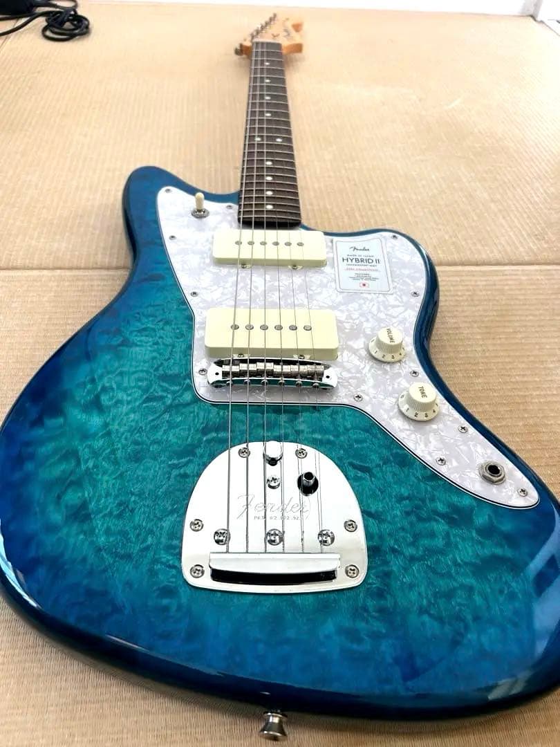 2024年限定！Fender Hybrid2ジャズマスターアクアマリン