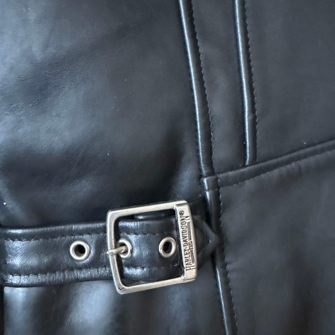 Harley-Davidson ブラック レザージャケット XL
